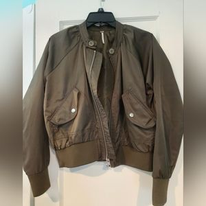 Free People Bomber Jacket
